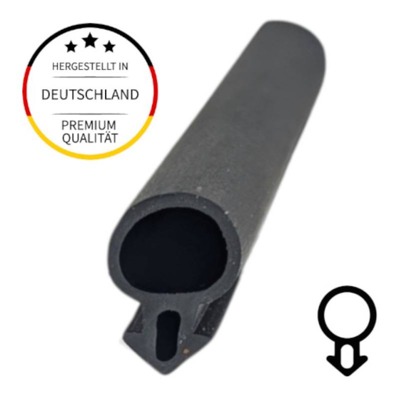 Einfach Dichtungen Profildichtungsband Schlauchdichtung I 5m I Farbe Schwarz ► Langlebig und wartungsfrei von Einfach Dichtungen