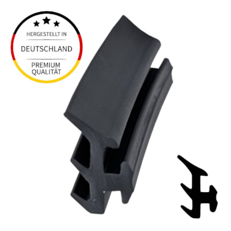 Einfach Dichtungen Profildichtungsband Verglasungsdichtung I 5m I Farbe Schwarz ► Langlebig und wartungsfrei von Einfach Dichtungen