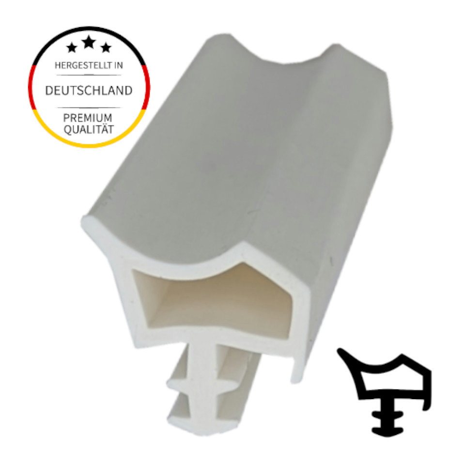 Einfach Dichtungen Türdichtband Innentürdichtung I 5m I Farbe Weiß von Einfach Dichtungen