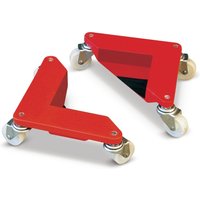 Transportroller mit Vollgummi-Lenkrollen, Aluminium, TK 100 kg, für Lasten ohne Beine, 4 Stk/VE Transportroller mit Vollgummi-Lenkrollen, Aluminium, TK 100 kg, für Lasten ohne Beine, 4 Stk/VE von Jungheinrich PROFISHOP