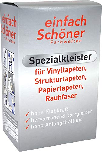 einfach Schöner Spezialkleister 2x250g Tapetenkleister Kleister Tapeten Vinyltapeten Strukturtapeten Papiertapeten Rauhfaser von Einfach schöner