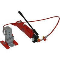 JUNG Hydraulik-Hebeset JSET 10/3 ku, 1 x Hebegerät TK 10.000 kg, verstellbarer Fuß, 1 x Schlauch Länge 3.000 mm, 1 x Handpumpe von Jung