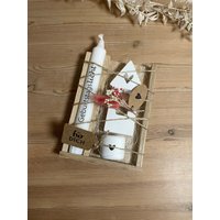 Geschenkset Zu Vielen Anlässen/Mitbringsel Kerzenbotschaft Häuschen Geschenkset Zu Vielen Anlässen/Mitbringsel Kerzenbotschaft Häuschen von EinfachHerzlich