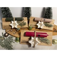 Geschenkset Zu Weihnachten/Adventszeit Mitbringsel Kleinigkeit Kerze Weihnachtsgeschenk Wichtelgeschenk Geschenkset Zu Weihnachten/Adventszeit Mitbringsel Kleinigkeit Kerze Weihnachtsgeschenk Wichtelgeschenk von EinfachHerzlich