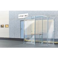 MOTTEZ verzinkter Metallunterstand 2 m² freistehend von MOTTEZ