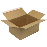 Packfix, 310 x 230 x 110-160mm, DIN A4, Qual.1.3B, braun von Jungheinrich PROFISHOP