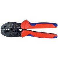 Crimpzange L.220mm 0,5-10mm2 unisol.Kabelsch. KNIPEX m.Mehrkomp.-Hüllen von Knipex