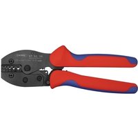 Aderendhülsencrimpzange PreciForce® L.220mm 0,25-6,0 mm² brün.2K-Hülle von Knipex