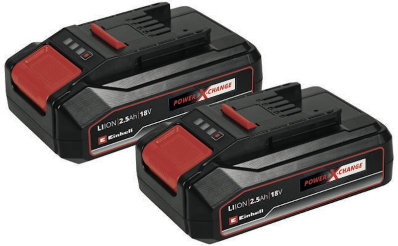 Einhell Akku 2x 18V 2,5Ah PXC-Twinpack CB Einhell Akku 2x 18V 2,5Ah PXC-Twinpack CB von Einhell Germany AG