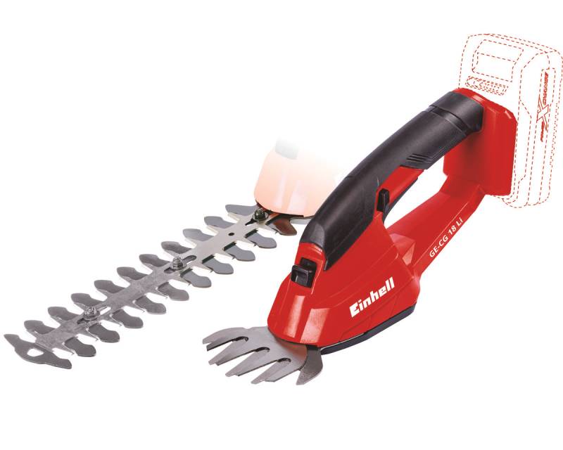 Einhell Akku-Gras- und Strauchschere GE-CG 18 Li-Solo 3410370 von Einhell Germany AG