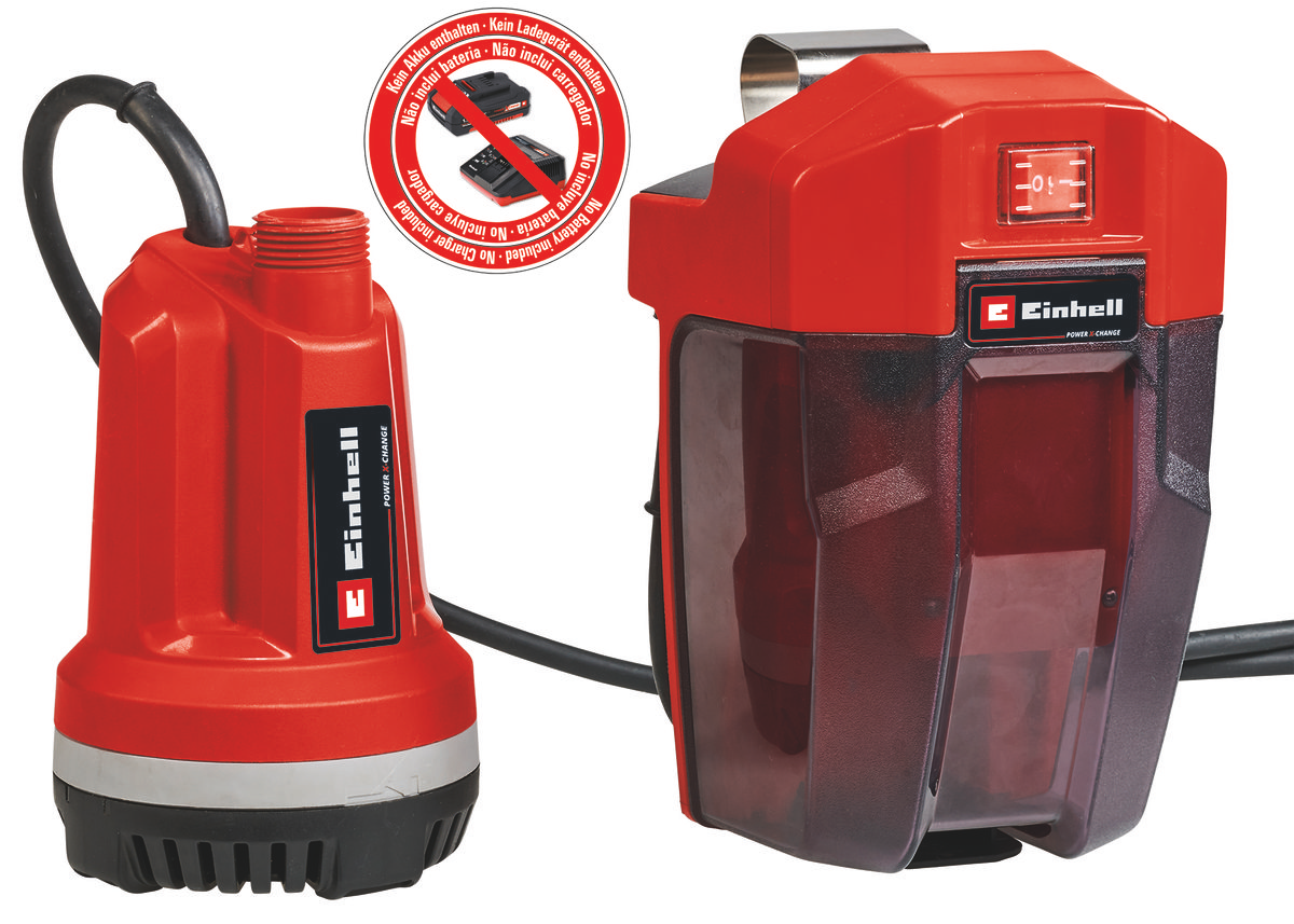 Einhell Akku-Klarwasserpumpe GE-PP 18 RB Li - Solo 4170429 von Einhell Germany AG