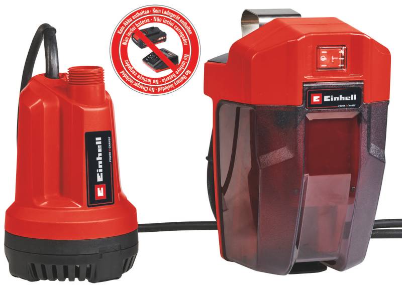 Einhell Akku-Klarwasserpumpe GE-SP 18 Li - Solo 4181500 Einhell Akku-Klarwasserpumpe GE-SP 18 Li - Solo 4181500 von Einhell Germany AG