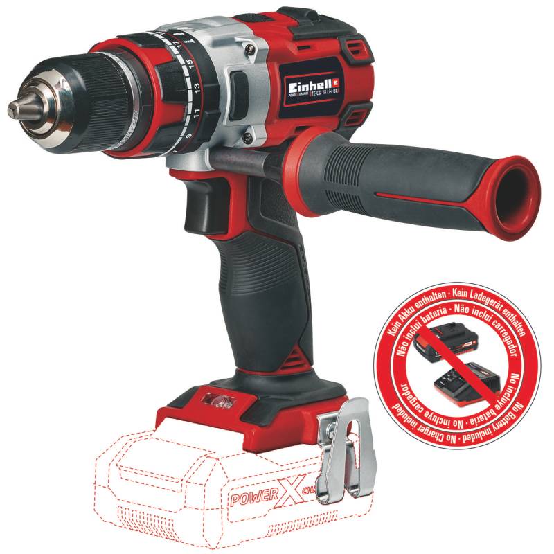 Einhell Akku-Schlagbohrschrauber TE-CD 18 Li-i Brushless-Solo 4513860 von Einhell Germany AG
