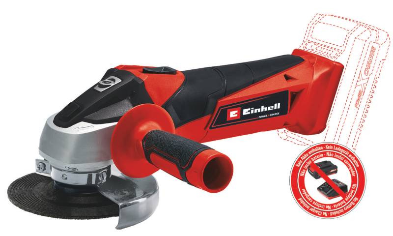 Einhell Akku-Winkelschleifer TC-AG 18/115 Li-Solo 4431130 von Einhell Germany AG