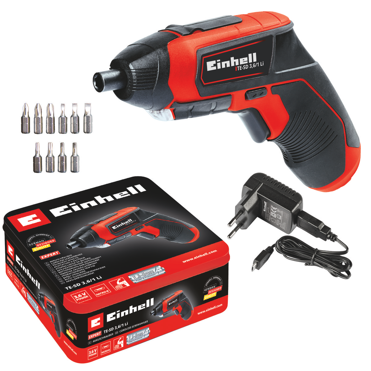 Einhell Akkuschrauber TE-SD 3,6/1 Li 4513501 Einhell Akkuschrauber TE-SD 3,6/1 Li 4513501 von Einhell Germany AG