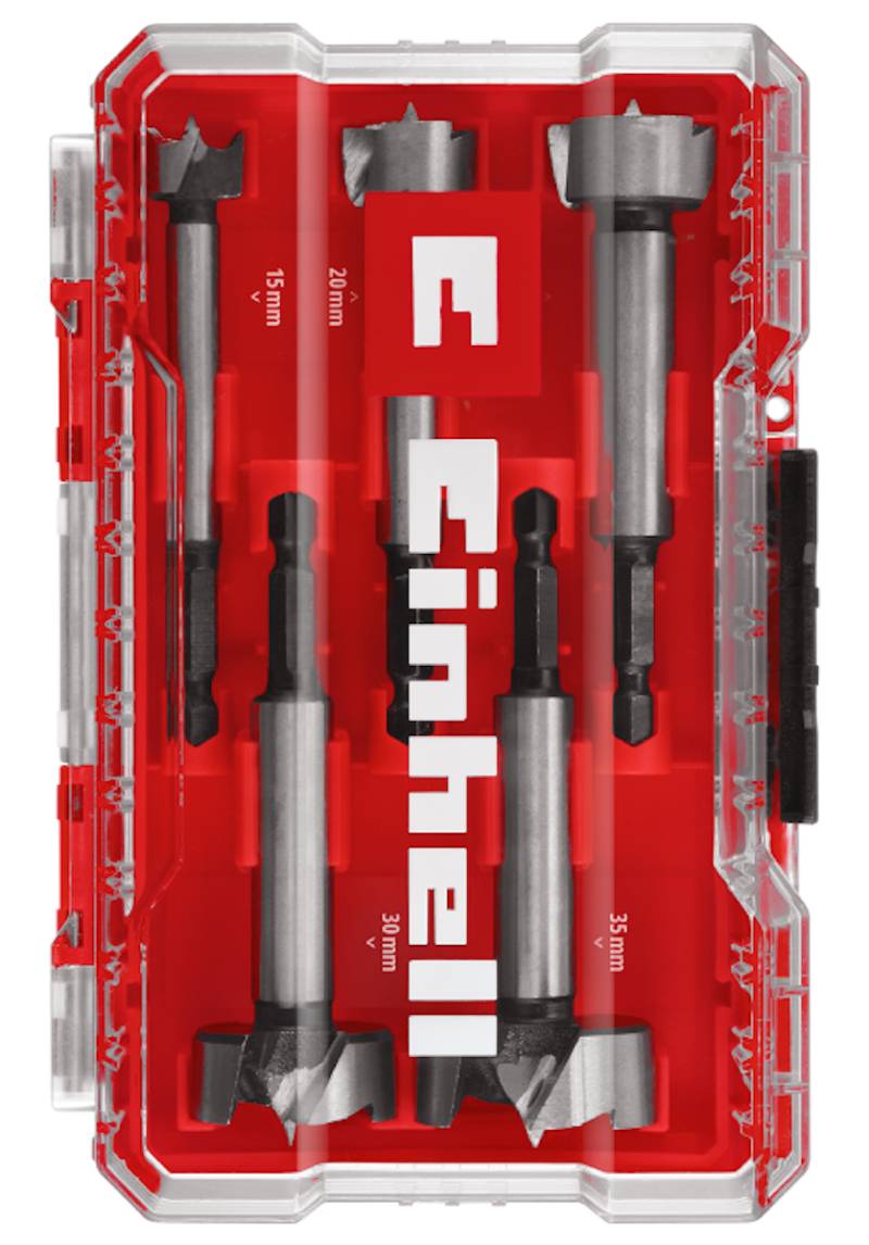 Einhell M-CASE Forstnerbohrer Kassette 5tlg LS 706003 von Einhell Germany AG