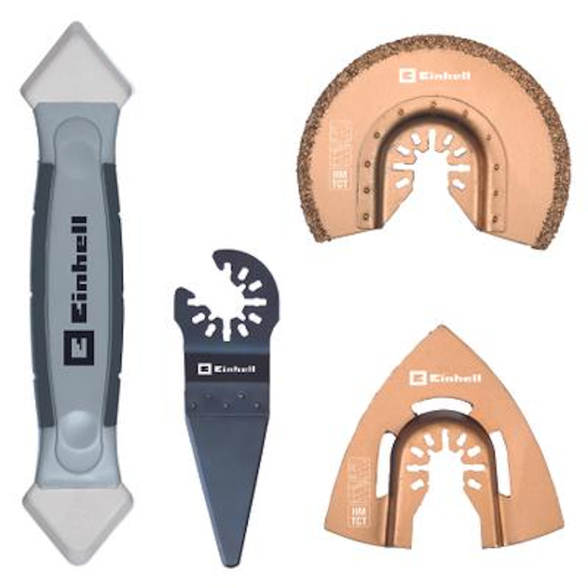 Einhell Multifunktionswerkzeug-Zubehör Multi-Tool-Set Fliesen 4tlg. 49708750 von Einhell Germany AG