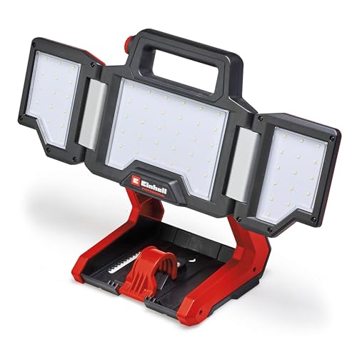 Einhell Akku-Lampe TP-CL 18/3000 Li-Solo Power X-Change (18 V, 3000 lm, schwenkbarer Leuchtkopf, klappbare Leuchtpaneele, 60 LEDs, Helligkeitsregulierung, ohne Akku) von Einhell