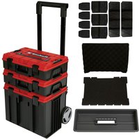 E-Case Tower 4540015 Transportkoffer Kunststoff Schwarz, Rot (l x b x h) 430 x 400 x 675 mm - Einhell von Einhell