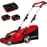 EINHELL Akku-Rasenmäher »Power X-Change«, RASARRO 36/40 (2x4.0Ah), Flächenempfehlung: 500 m² - rot von Einhell