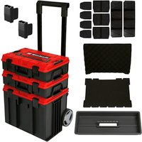 EINHELL Systemkoffer »Einhell Accessory«, BxH: 40 x 67,5 cm, rot/schwarz - rot | schwarz EINHELL Systemkoffer »Einhell Accessory«, BxH: 40 x 67,5 cm, rot/schwarz - rot | schwarz von Einhell