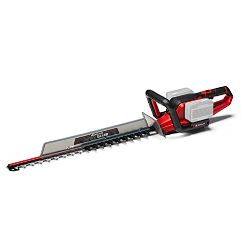 Einhell Akku-Heckenschere GE-CH 36/65 Li-Solo Power X-Change (36 V, 65 cm Schnittlänge, 30 mm Zahnabstand, drehbarer Handgriff, inkl. Schnittgutsammler, ohne Akku) von Einhell