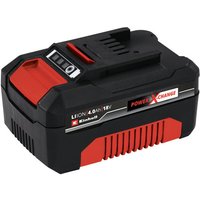 Original Einhell 18V 4,0 Ah Ah Power X-Change Akku (18V, für alle PXC-Geräte, Ladezustandsanzeige, Batteriemanagementsystem, situativ angepasste von Einhell