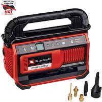 Einhell 4020430 Akku-Kompressor PRESSITO 18/25 Power X-Change 11 bar Digitales Display von Einhell