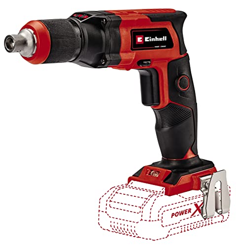 Einhell Akku-Trockenbauschrauber TE-DY 18 Li-Solo Power X-Change (Lithium-Ionen, 18 V, 4000 min-1, Tiefenanschlag, Dauerbetrieb, ohne Akku und Ladegerät, inkl. Koffer) von Einhell