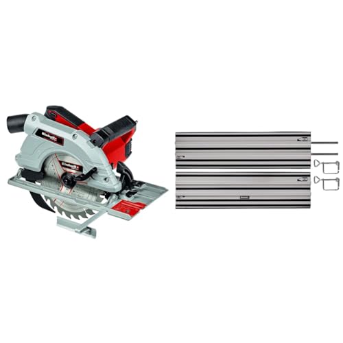 Einhell 4331005 TE-CS 190/1 Handkreissäge, Rot, Schwarz + Führungsschiene (passend für alle Einhell Akku-Handkreissägen und Einhell Expert-Handkreissägen, 2x1000 mm, für Schnitte von 45° bis 90°) Einhell 4331005 TE-CS 190/1 Handkreissäge, Rot, Schwarz + Führungsschiene (passend für alle Einhell Akku-Handkreissägen und Einhell Expert-Handkreissägen, 2x1000 mm, für Schnitte von 45° bis 90°) von Einhell
