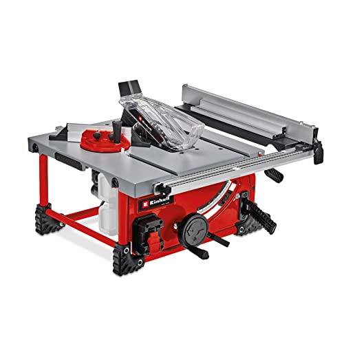 Einhell Akku-Tischkreissäge TE-TS 36/210 Li-Solo Power X-Change (36 V, 70 mm Schnitthöhe, Ø 210 mm Sägeblatt, Tischverbreiterung, Winkelanschlag, Parallelanschlag, ohne Akku) von Einhell