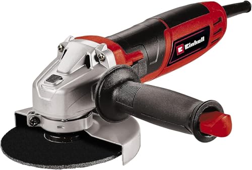 Einhell Winkelschleifer TC-AG 115/750 (750 W, Scheibenschutz, Metallgetriebekopf, Wiederanlaufschutz, Zusatzhandgriff in 2 Positionen montierbar, Trennscheiben Ø 115 mm, Lieferung ohne Trennscheibe) von Einhell