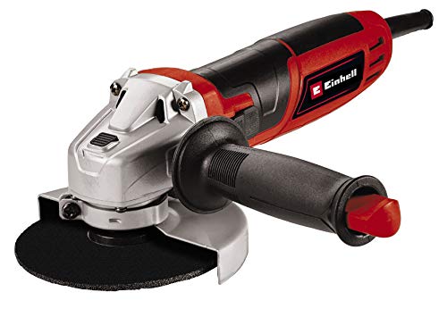 Einhell Winkelschleifer TC-AG 125/850 (850 W, 12.000 min-1, max. Schnitttiefe 33 mm, max. Scheibendurchmesser 125 mm, Wiederanlaufschutz, ohne Trennscheibe) von Einhell