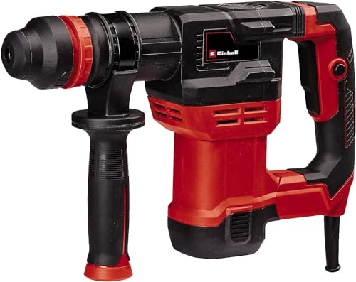 Einhell Abbruchhammer TE-DH 5 (5 J, SDS-plus-Werkzeugaufnahme, schwingungsgedämpfter Handgriff, flexibel einstellbarer Zusatzhandgriff, inkl. E-Box) von Einhell