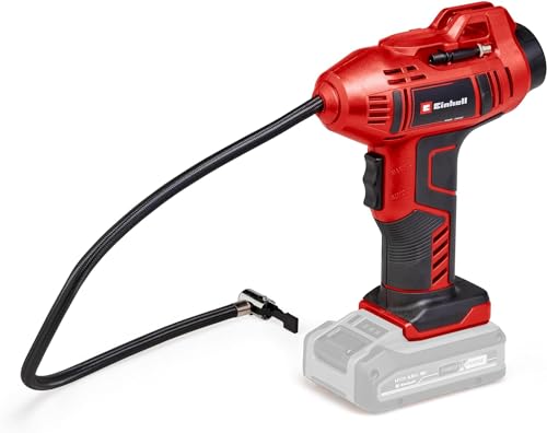 Einhell Akku-Autokompressor CE-CC 18 Li-Solo Power X-Change (Li-Ion, 18 V, max. 11 bar, 60 cm Druckluftschlauch, automat. Abschaltfunktion, Lieferung ohne Akku & ohne Ladegerät) von Einhell