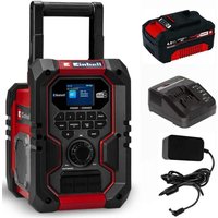Einhell Akku-Baustellenradio TE-CR 18 Li DAB+/FM/BT mit Akku 4.0 Ah von Einhell