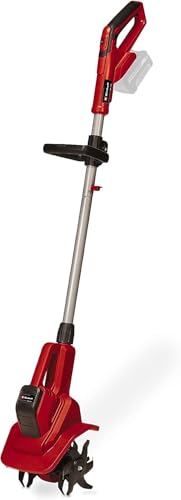 Einhell Akku-Bodenhacke GE-CR 18/20 Li E-Solo Power X-Change (18 V, Li-Ion, elektronische Drehzahlregulierung, 4 Hackmesser, Zusatzhandgriff, ohne Akku und Ladegerät) von Einhell