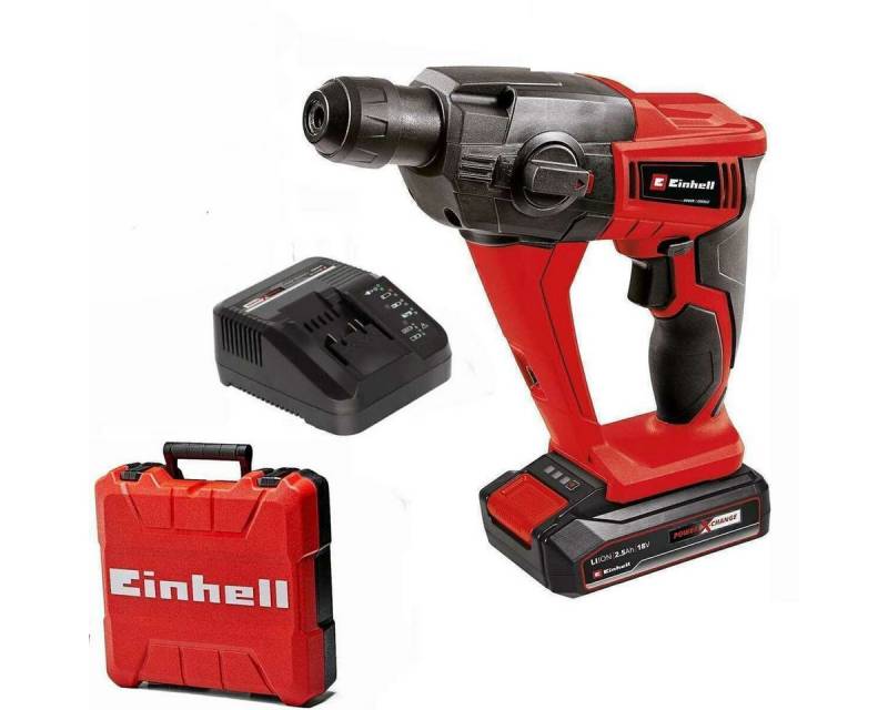 Einhell Akku-Bohrhammer Bohrhammer TE-HD 18 Li 18V Akku 2.5 Ah Koffer Einhell Akku-Bohrhammer Bohrhammer TE-HD 18 Li 18V Akku 2.5 Ah Koffer von Einhell