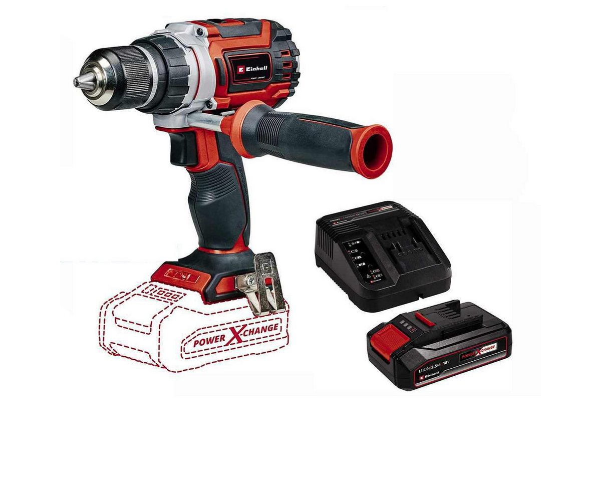 Einhell Akku-Bohrhammer Bohrschrauber TP-CD 18/60 Li BL - 18V Brushless Motor 2.5 Ah Ladegerät Einhell Akku-Bohrhammer Bohrschrauber TP-CD 18/60 Li BL - 18V Brushless Motor 2.5 Ah Ladegerät von Einhell