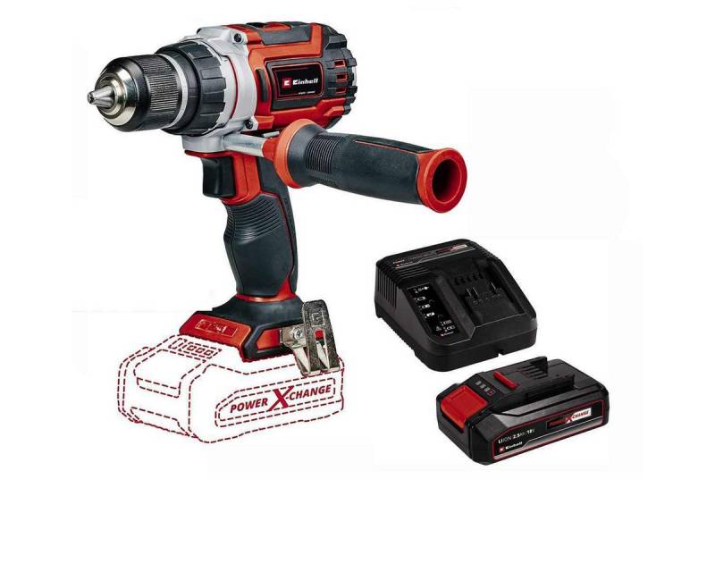 Einhell Akku-Bohrhammer Bohrschrauber TP-CD 18/60 Li BL - 18V Brushless Motor 2.5 Ah Ladegerät Einhell Akku-Bohrhammer Bohrschrauber TP-CD 18/60 Li BL - 18V Brushless Motor 2.5 Ah Ladegerät von Einhell