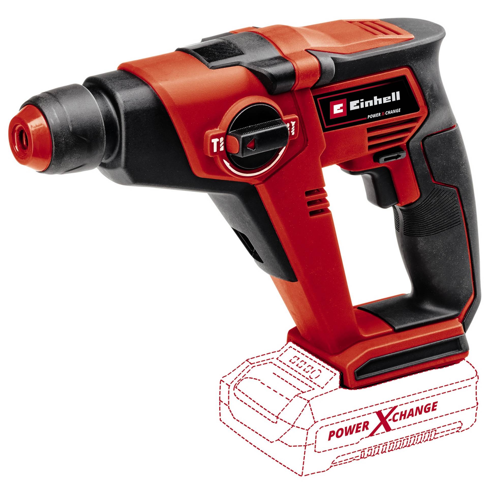 Einhell Akku-Bohrhammer 'TE-HD 18/12 Li-Solo' 18 V Einhell Akku-Bohrhammer 'TE-HD 18/12 Li-Solo' 18 V von Einhell