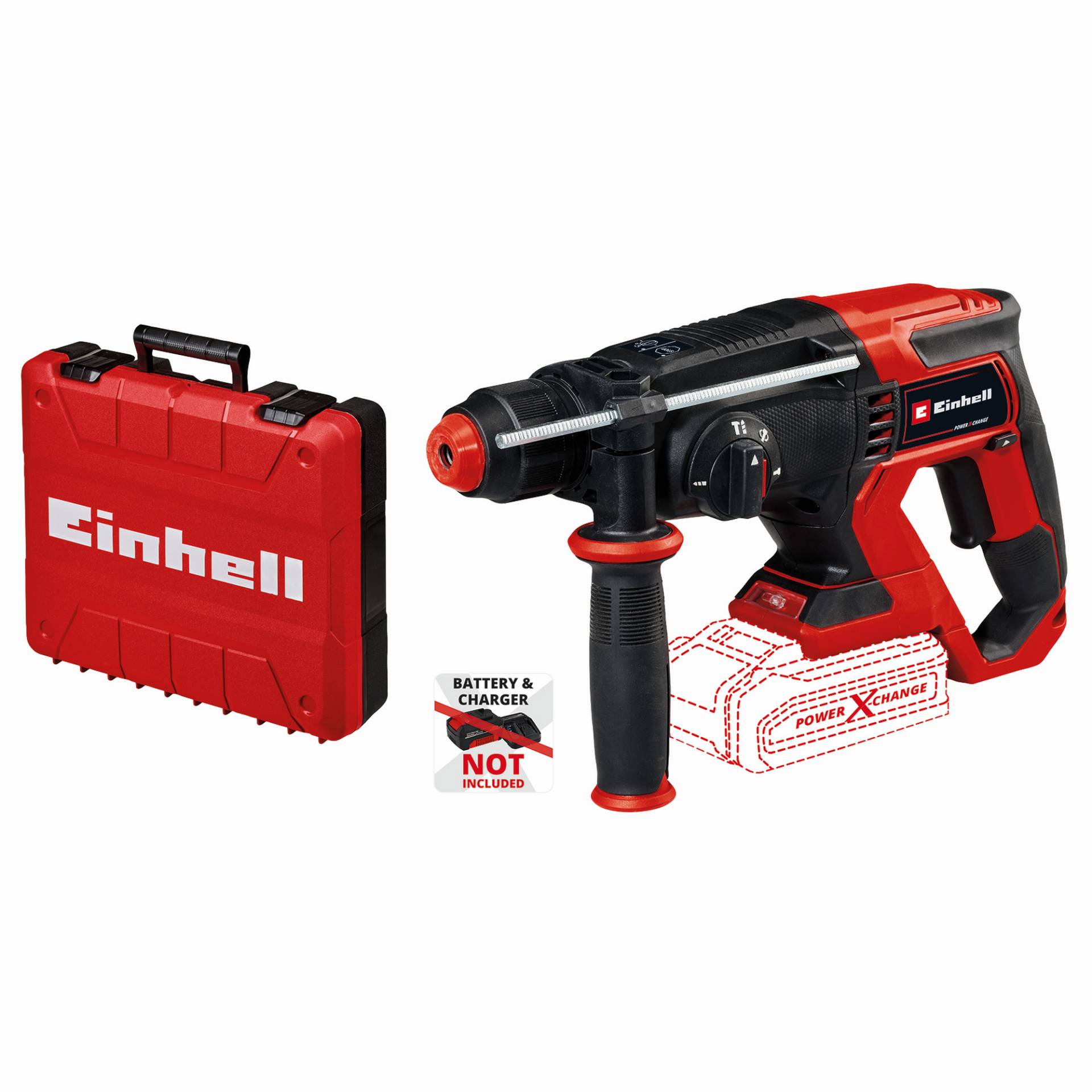 Einhell Akku-Bohrhammer 'TE-HD 18/20 Li - Solo' ohne Akku und Ladegerät Einhell Akku-Bohrhammer 'TE-HD 18/20 Li - Solo' ohne Akku und Ladegerät von Einhell