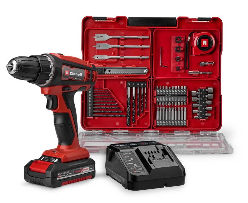 Einhell Akku-Bohrschrauber Mobile Werkstatt TC-AS 18 Li Set inkl. Akku & Ladegerät Einhell Akku-Bohrschrauber Mobile Werkstatt TC-AS 18 Li Set inkl. Akku & Ladegerät von Einhell