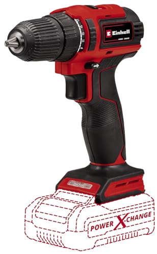 Einhell Akku-Bohrschrauber TE-CD 18/40 Li BL - Solo Power X-Change (Li-Ion, 18 V, 40 Nm, bürstenloser Motor, Drehzahl-Elektronik, Lieferung ohne Akkus & ohne Ladegerät) von Einhell