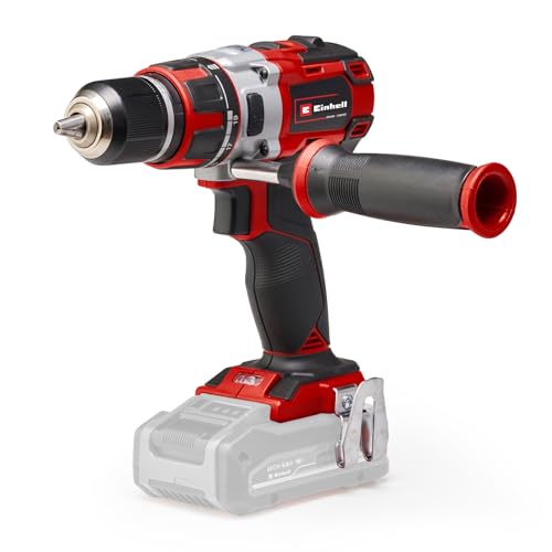 Einhell Professional Akkuschrauber TP-CD 18 Li Brushless Solo Power X-Change (Li-Ion, Rot, 18 V, 2 Gang, 60Nm/Brushless/ohne Akku, LED Licht und Ladegerät) von Einhell