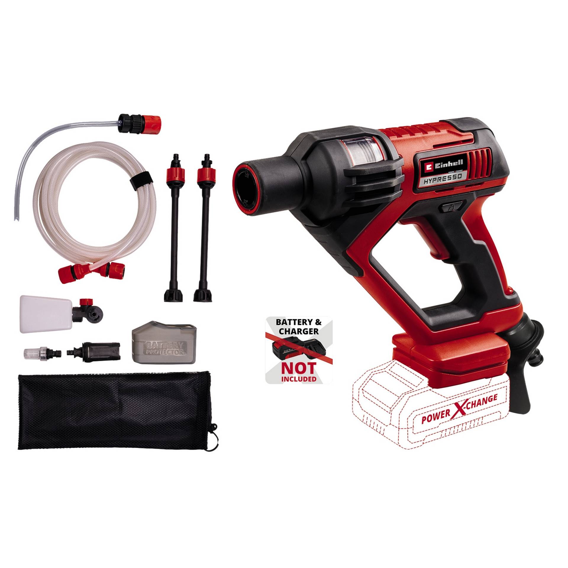 Einhell Akku-Druckreinigerpistole 'HYPRESSO 18/24-1' ohne Akku Einhell Akku-Druckreinigerpistole 'HYPRESSO 18/24-1' ohne Akku von Einhell