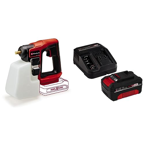 Einhell Akku-Drucksprühgerät GE-WS 18/10 Li Power X-Change (18 V, automatische Pumpe, 1 Liter Tank mit Skala, einstellbare Messingdüse, inkl. 4,0 Ah Akku und Ladegerät) von Einhell