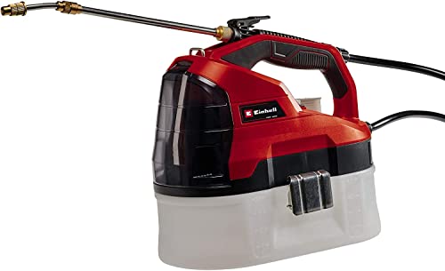 Einhell Akku-Drucksprühgerät GE-WS 18/35 Li-Solo Power X-Change (Lithium Ionen, automatische Pumpe f. Pflanzenschutz/Düngung, transparenter Tank, ohne Akku und Ladegerät) von Einhell