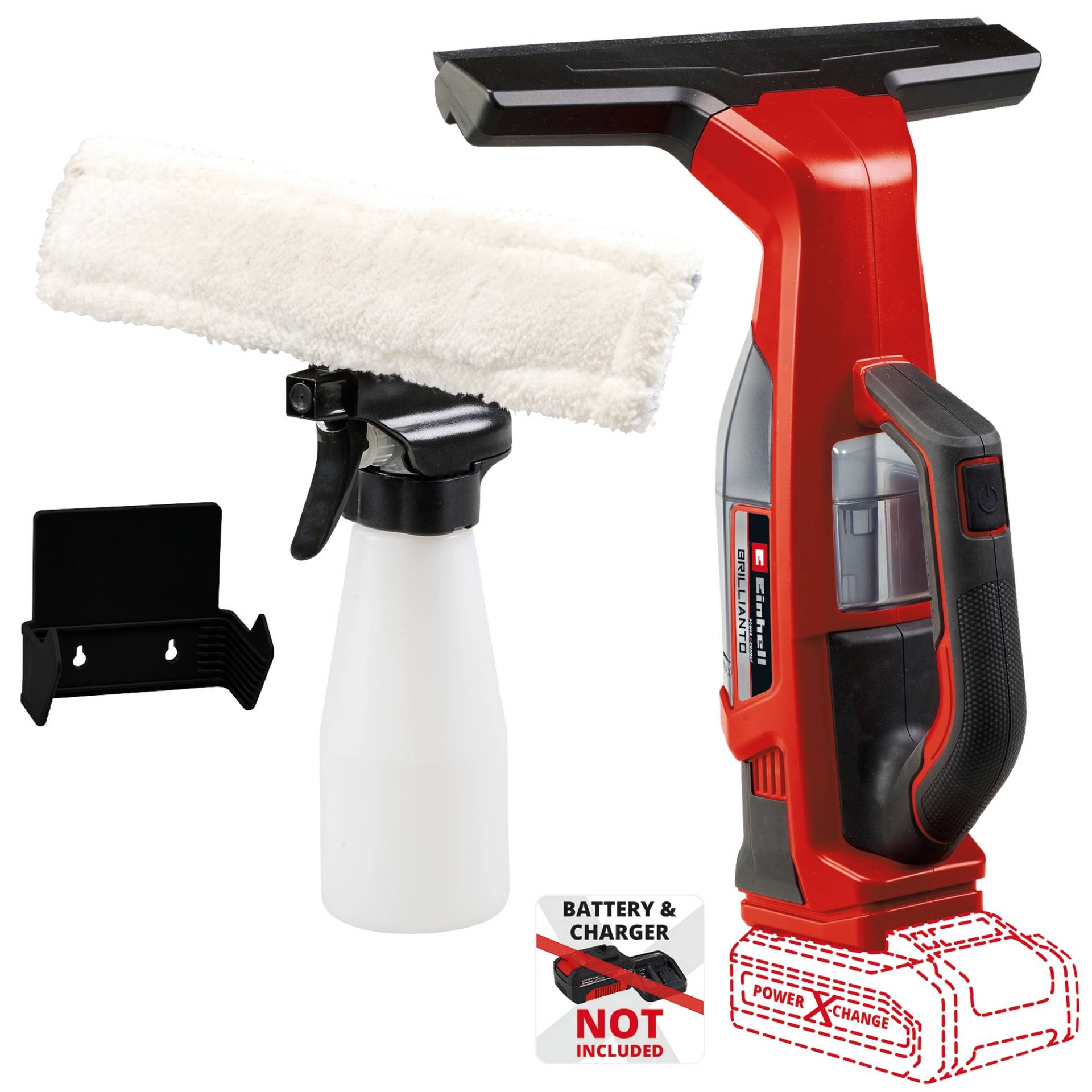 Einhell Akku-Fensterreiniger 'Brillianto' 18 V Power X-Change ohne Akku und Ladegerät Einhell Akku-Fensterreiniger 'Brillianto' 18 V Power X-Change ohne Akku und Ladegerät von Einhell