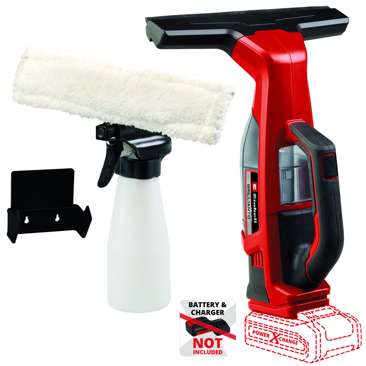 Einhell Akku-Fensterreiniger Brillianto Solo 18 V Einhell Akku-Fensterreiniger Brillianto Solo 18 V von Einhell